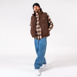 WLKN : Private Corduroy Puffer Vest