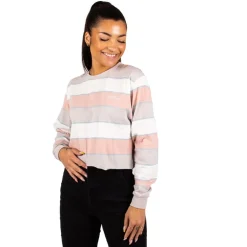 WLKN : Script Cropped Long Sleeves