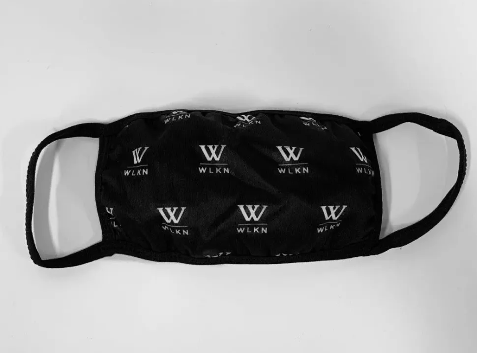 WLKN : The All Over Basic Logo Mask Black O/S