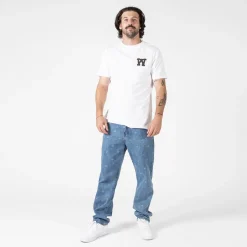 WLKN : The Allover Loose Fit Denim Pants