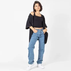 WLKN : The Allover Loose Fit Denim Pants