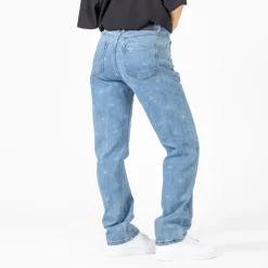 WLKN : The Allover Loose Fit Denim Pants