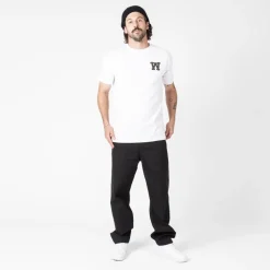 WLKN : Tonal Baggy Fit Denim Pants