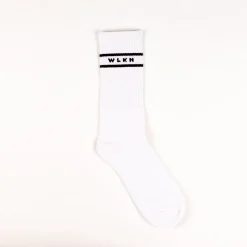 WLKN : Tonal Socks White O/S