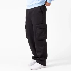 WLKN : Tonal Wide Leg Cargo Sweatpants