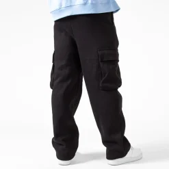 WLKN : Tonal Wide Leg Cargo Sweatpants