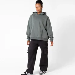 WLKN : Tonal Wide Leg Cargo Sweatpants