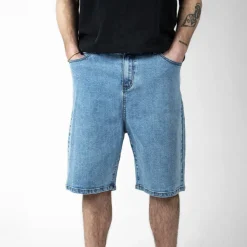 WLKN : Wall Baggy Fit Denim Shorts